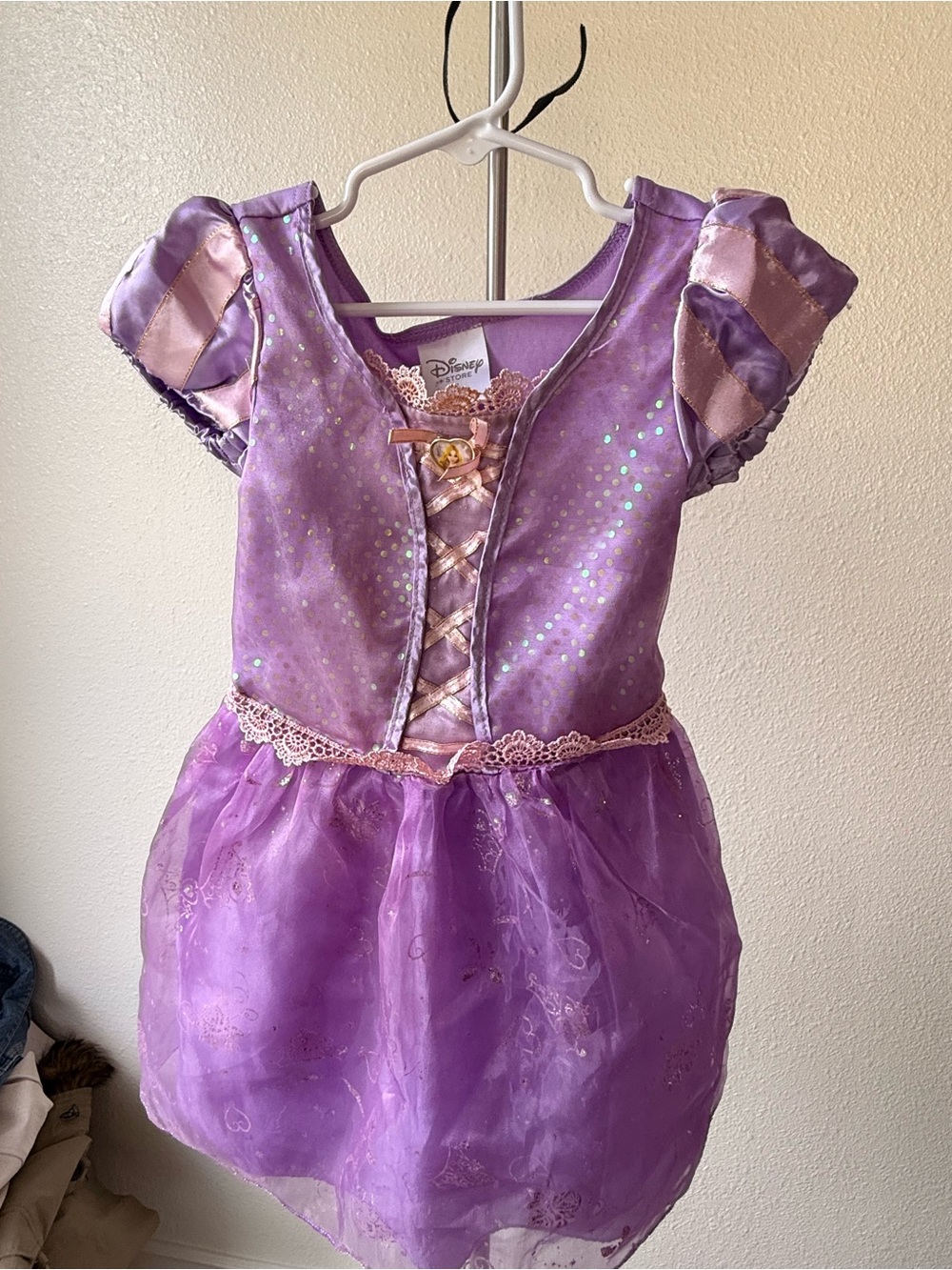 ✨ Disney Store Princess Rapunzel Dress – Size 4  EUC✨